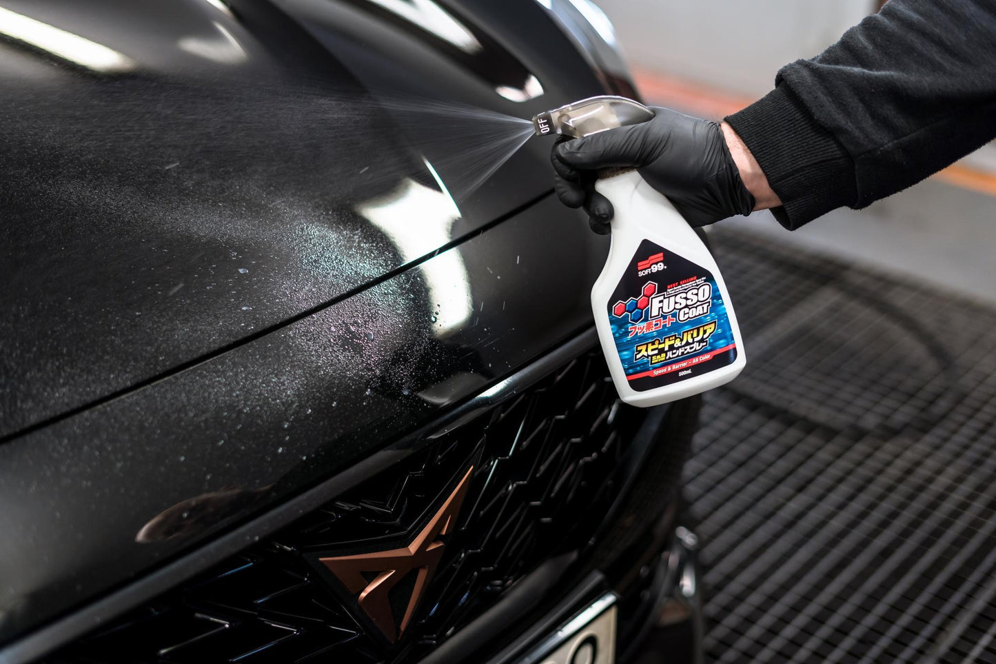 Soft99 Fusso Coat Speed & Barrier – Quick Detailer & Fusso Onderhoud