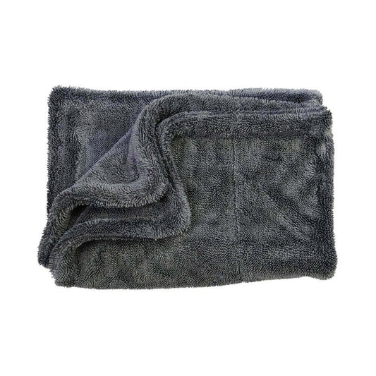 Detailshop Twisted Loop Drying Towel in een heldere kleur, ontworpen voor snel en efficiënt drogen van voertuigen, met een innovatieve Twisted Loop-weeftechniek.