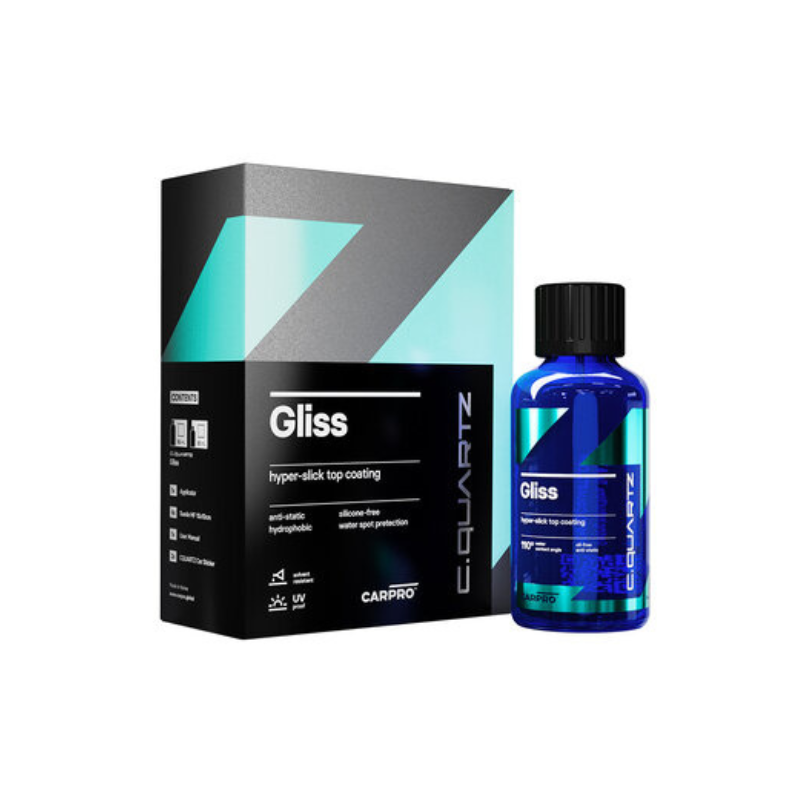 CarPro – C.Quartz Gliss | Topcoating - De Detailshop