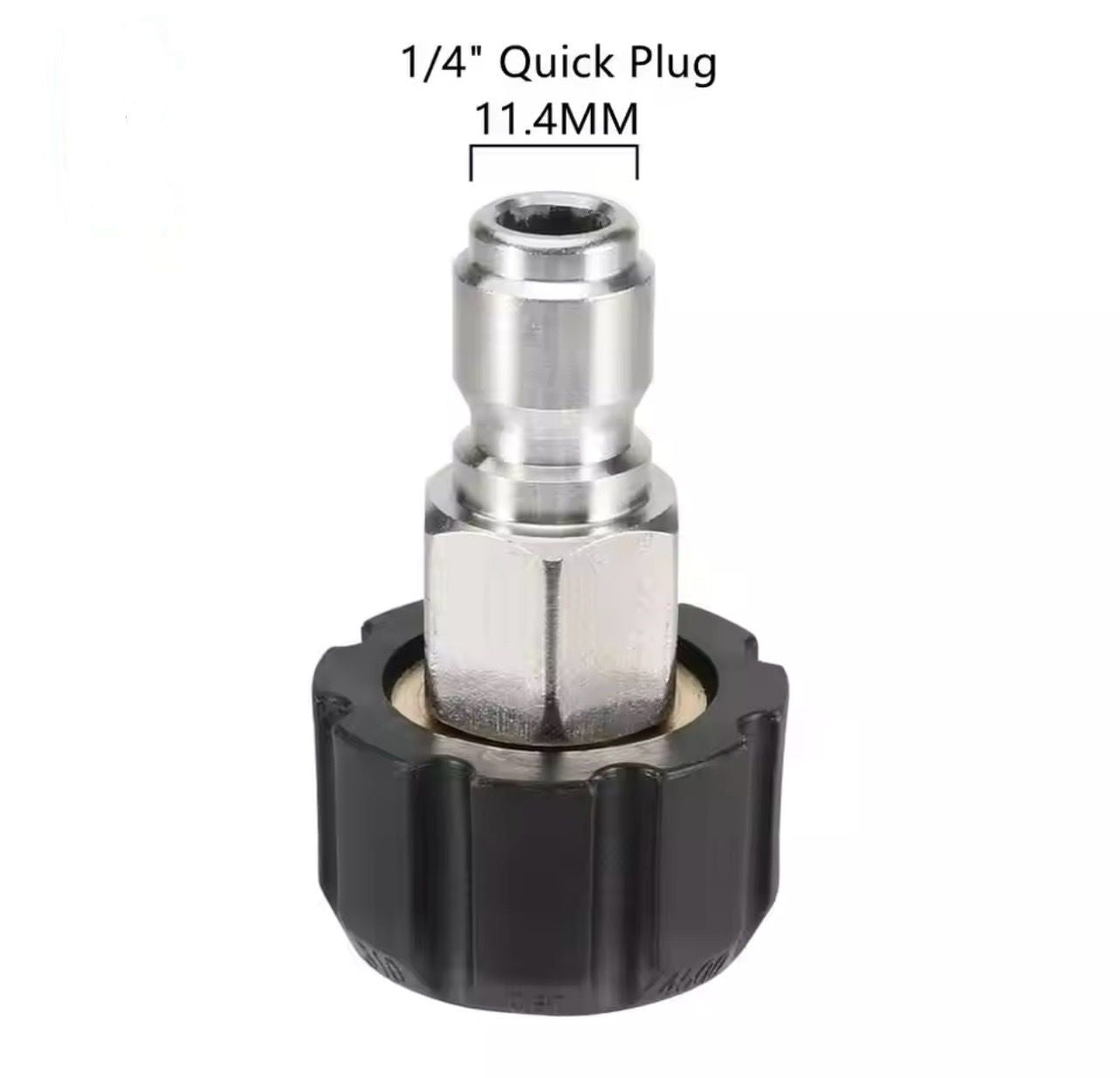 1/4 adapter voor 22 mm - De Detailshop
