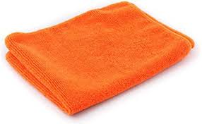 Kenotek oranje microvezeldoek 40x40cm dual pile