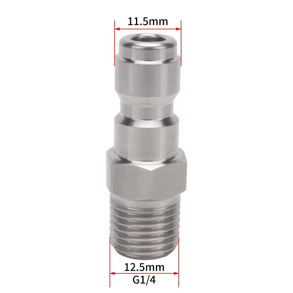 1/4 quick release adapter geschikt voor oa Meguairs Foam cannon.