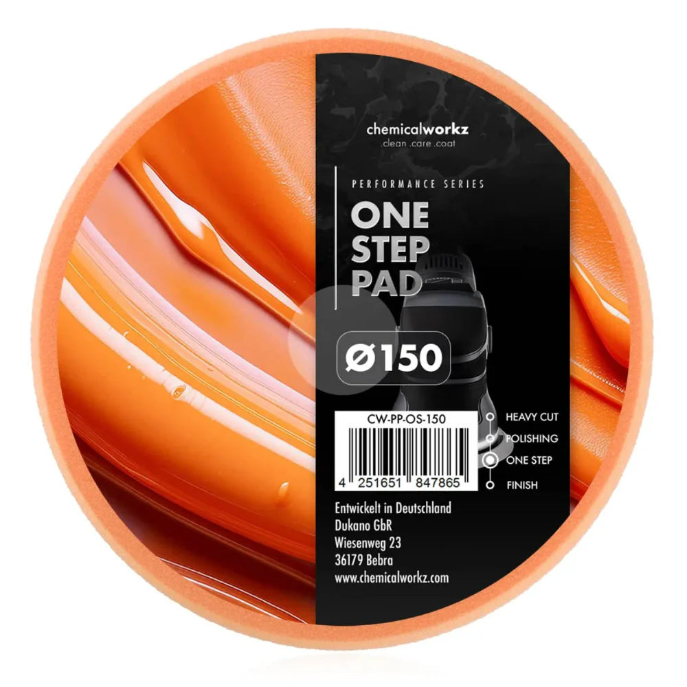 ChemicalWorkz® One Step Polijstpad Oranje