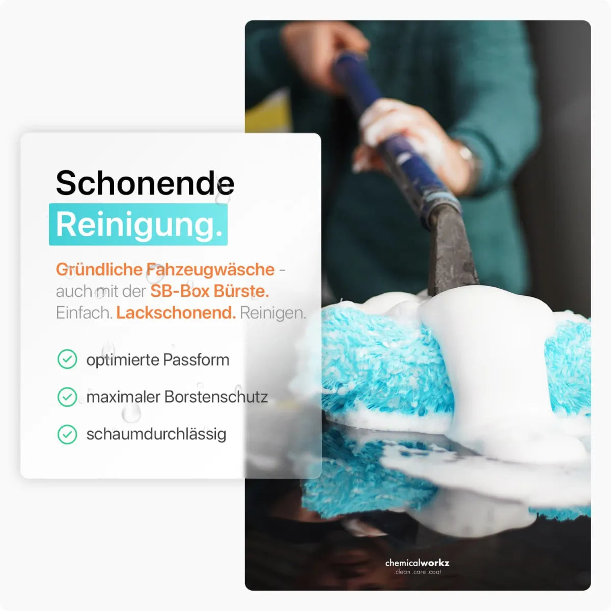 ChemicalWorkz® Wash Brush Cover V2 | Wasborstelhoes