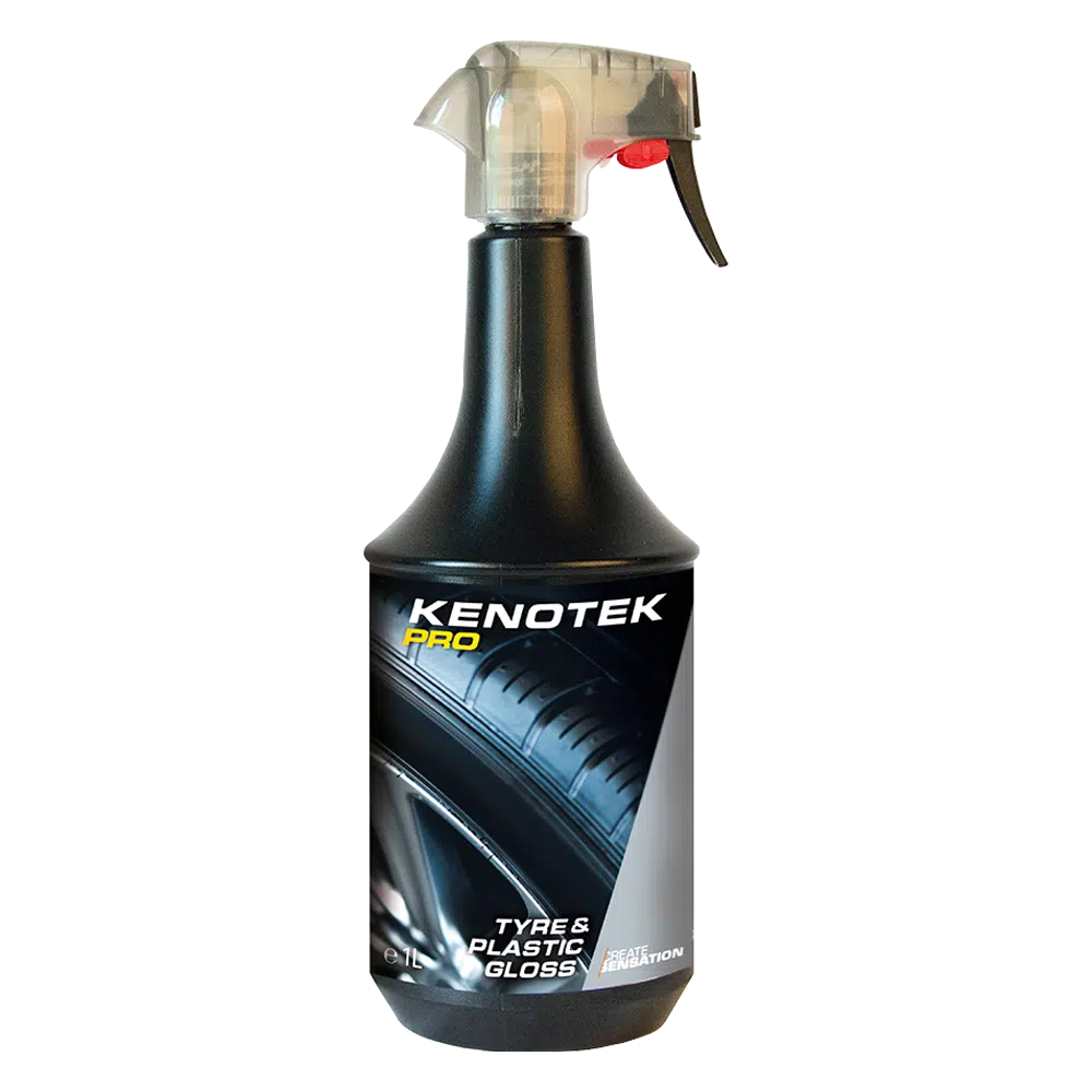 Kenotek Pro Tyre & Plastic Gloss 1000ml – glansmiddel voor banden en kunststof
