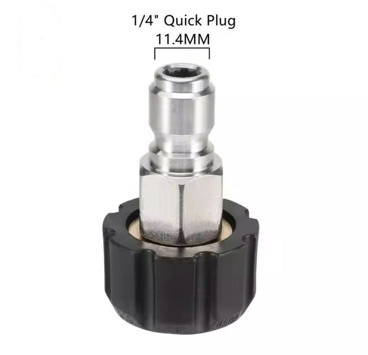 1/4 adapter voor 22 mm - De Detailshop