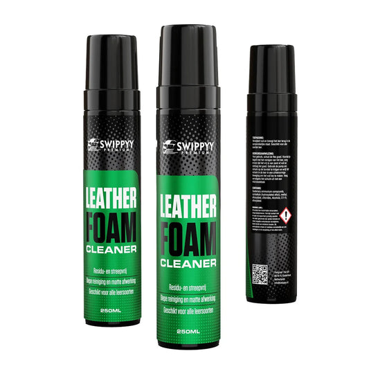 Swippyy Premium Leather Foam Cleaner – 250ml fles