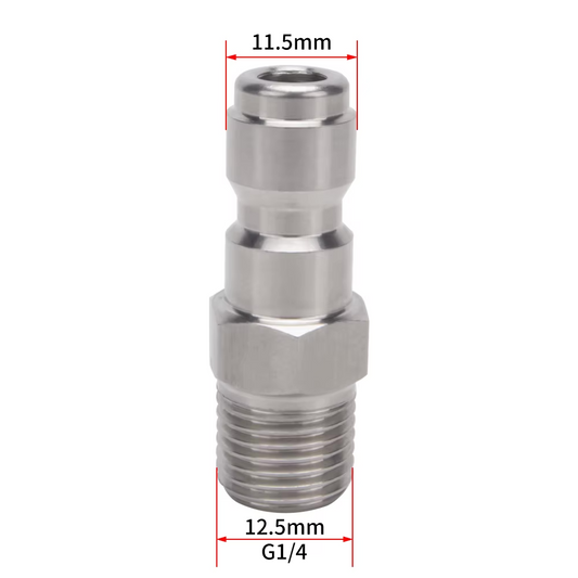 1/4 quick release adapter geschikt voor oa Meguairs Foam cannon.