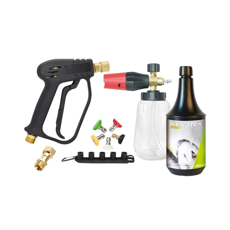 Short Trigger Gun 2.0 + Foam Setup & Kenotek Snowfoam