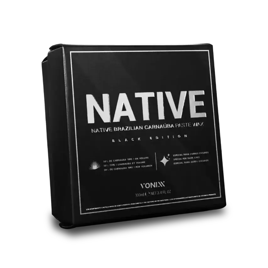 Vonixx Native Black Edition | Paste Wax De Detailshop
