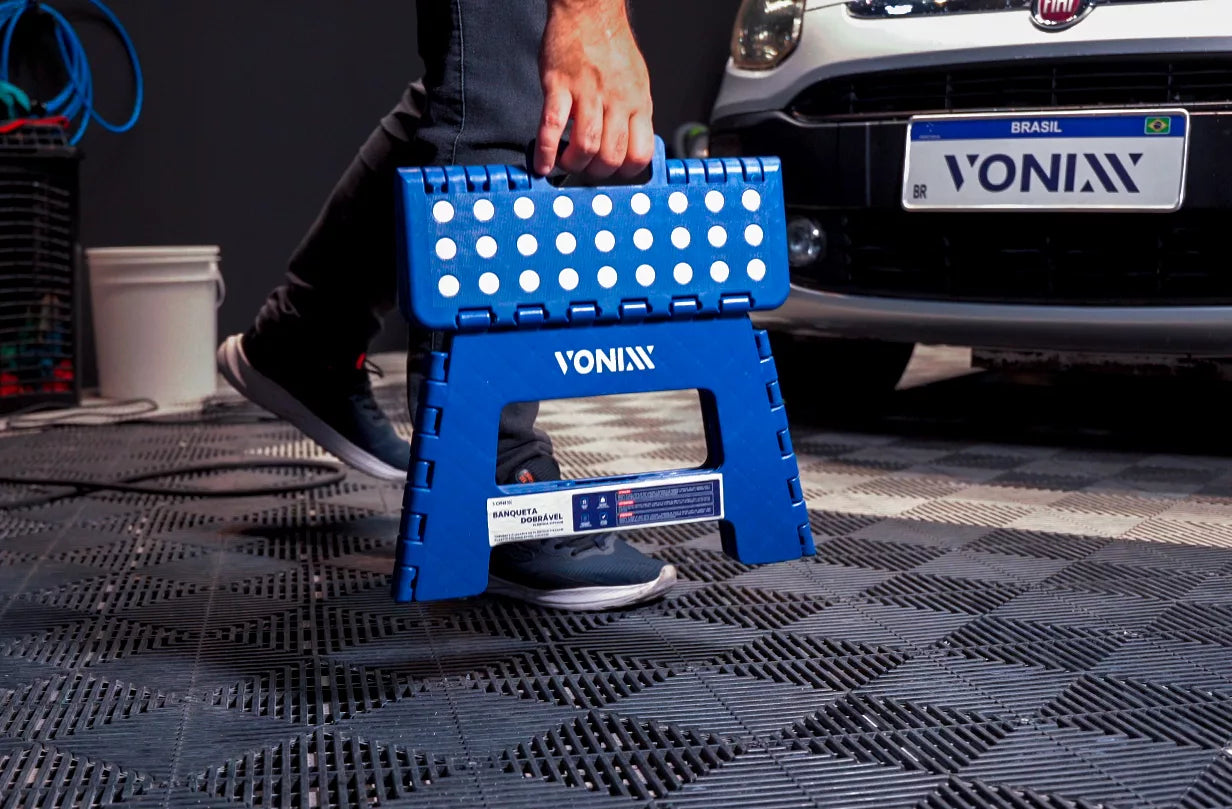 Vonixx kunststof opvouwbare kruk met draaggreep