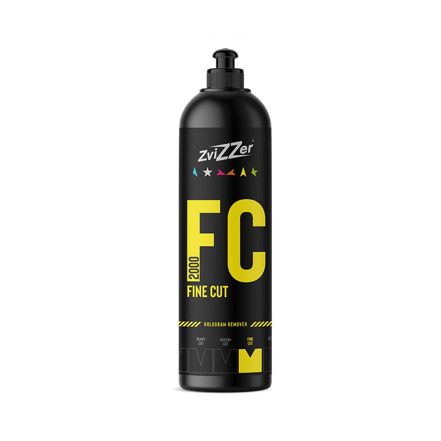 ZviZZer FC 2000 Fine Cut 750ml anti-hologram polish voor lakcorrectie