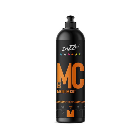ZviZZer MC 3000 Medium Cut 750ML polish voor one step lakcorrectie en swirl verwijdering